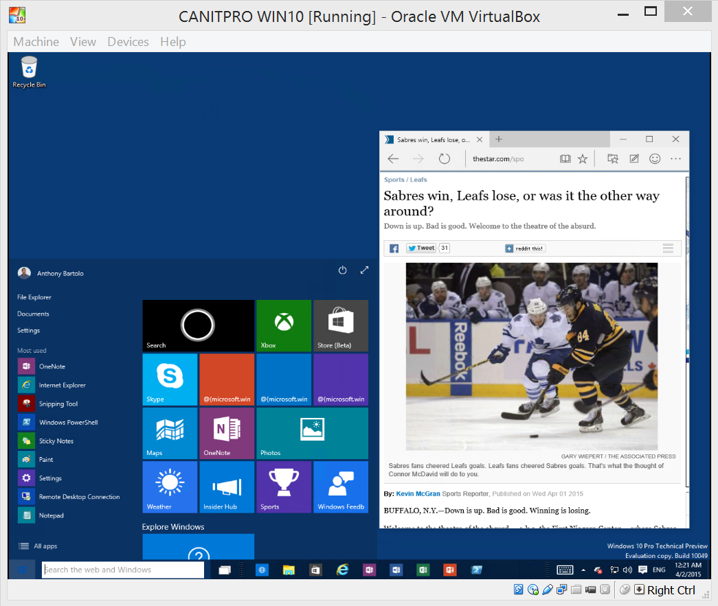Install Virtualbox On Windows 10